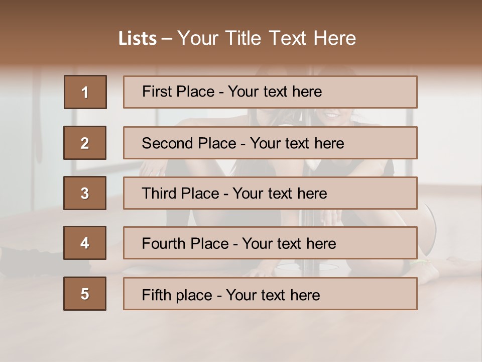 Fun Taking Smile PowerPoint Template