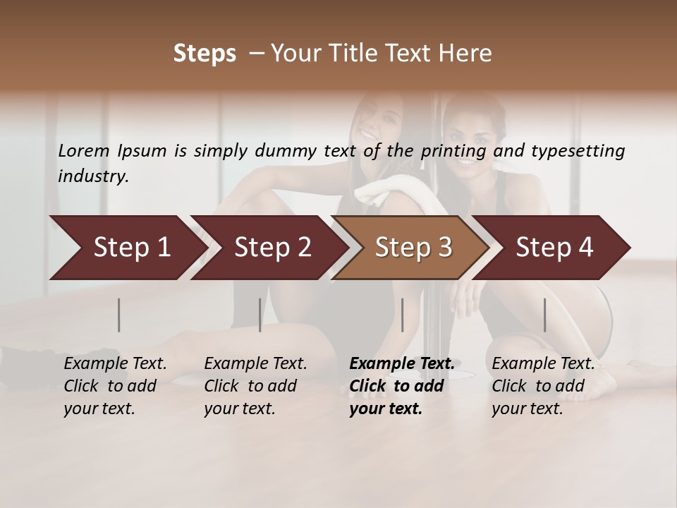 Fun Taking Smile PowerPoint Template