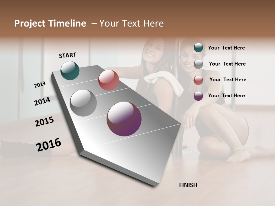 Fun Taking Smile PowerPoint Template