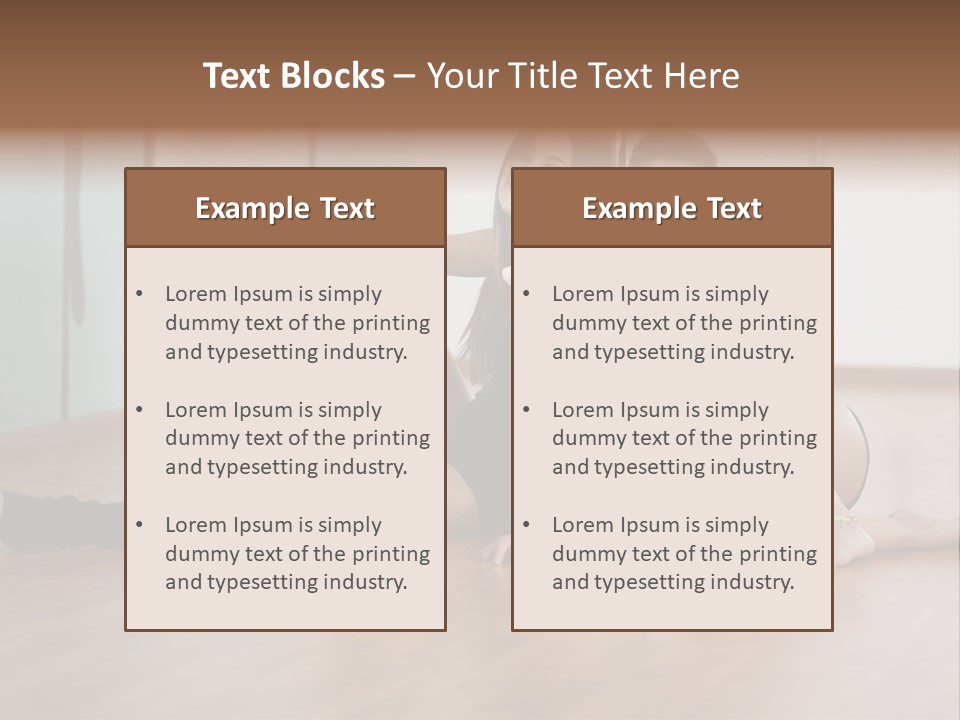 Fun Taking Smile PowerPoint Template