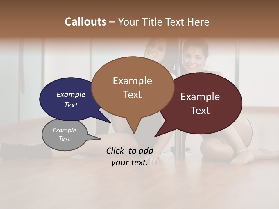 Fun Taking Smile PowerPoint Template