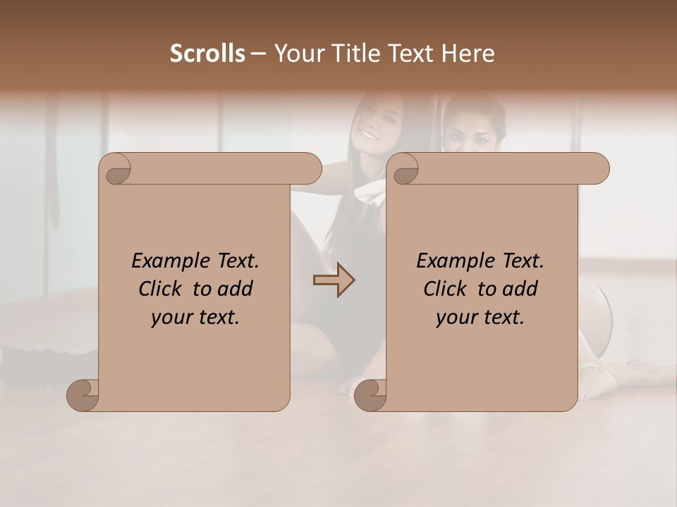 Fun Taking Smile PowerPoint Template