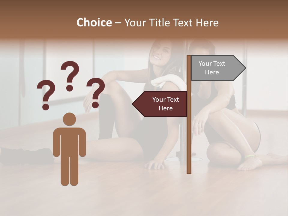 Fun Taking Smile PowerPoint Template