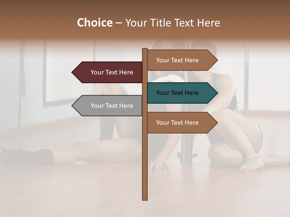 Fun Taking Smile PowerPoint Template