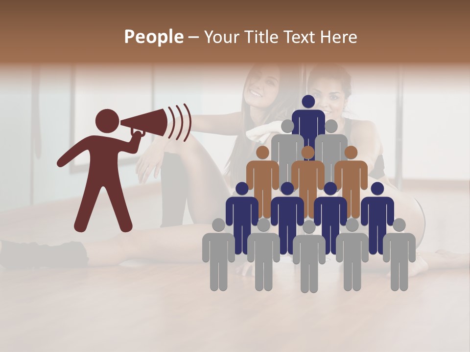 Fun Taking Smile PowerPoint Template