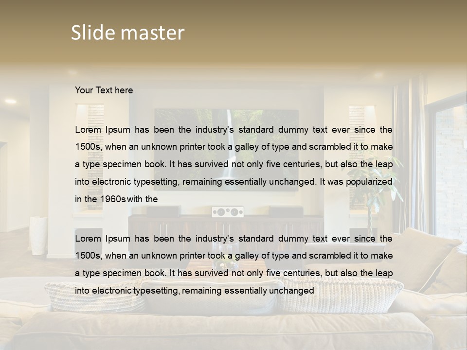 Nobody Remodel New PowerPoint Template