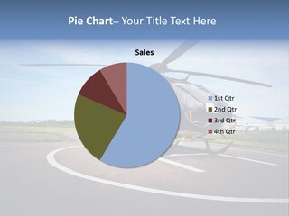 Helicopter Rotor Outdoor PowerPoint Template