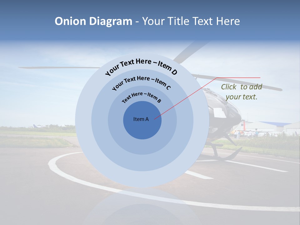 Helicopter Rotor Outdoor PowerPoint Template