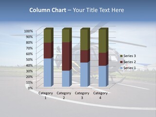 Helicopter Rotor Outdoor PowerPoint Template