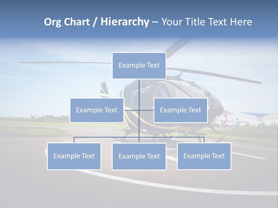 Helicopter Rotor Outdoor PowerPoint Template