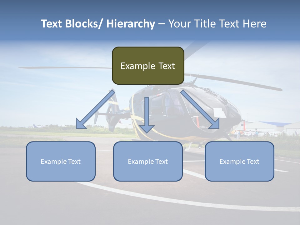 Helicopter Rotor Outdoor PowerPoint Template