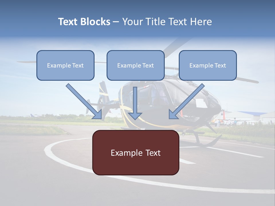 Helicopter Rotor Outdoor PowerPoint Template