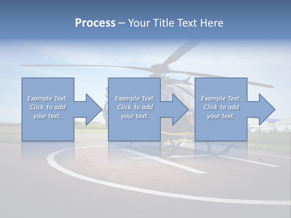 Helicopter Rotor Outdoor PowerPoint Template