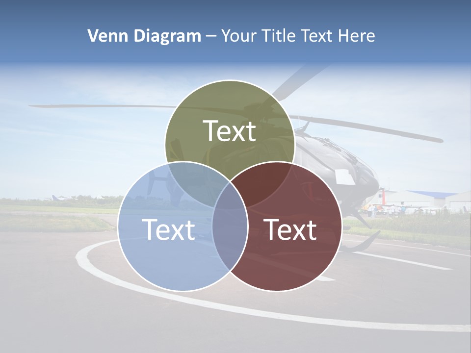 Helicopter Rotor Outdoor PowerPoint Template