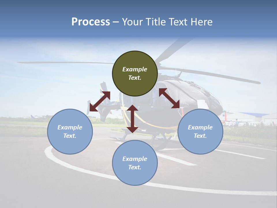 Helicopter Rotor Outdoor PowerPoint Template