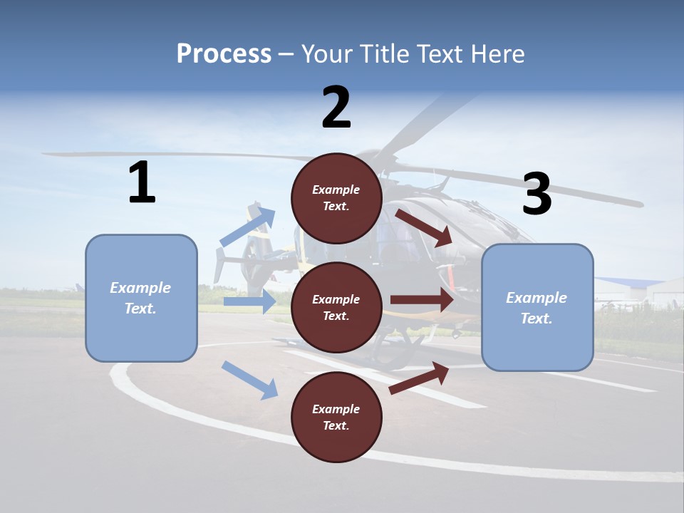 Helicopter Rotor Outdoor PowerPoint Template