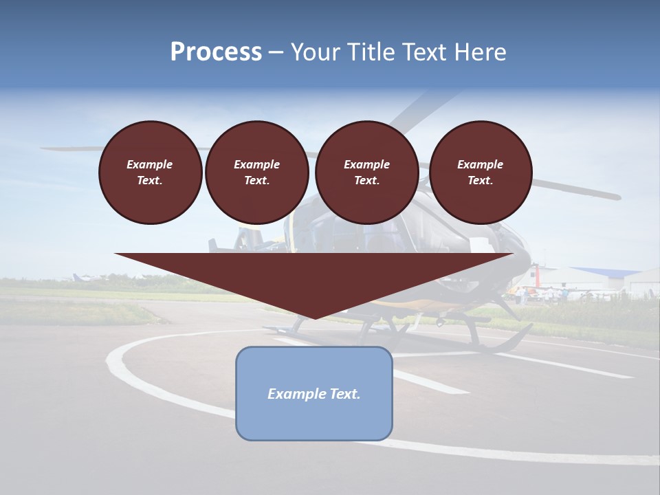 Helicopter Rotor Outdoor PowerPoint Template