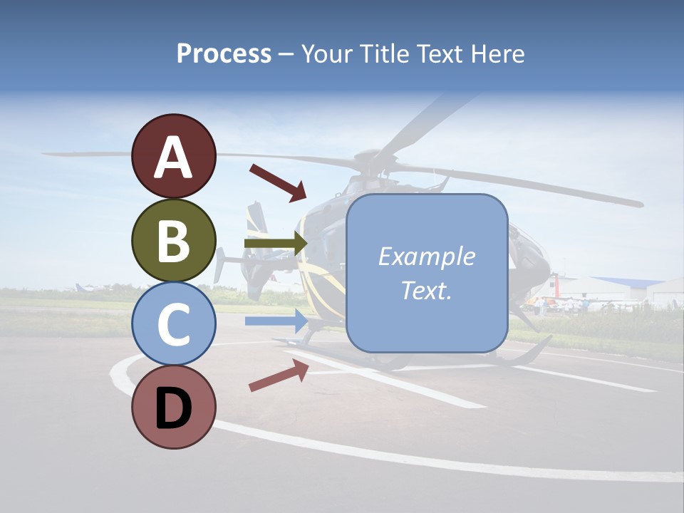 Helicopter Rotor Outdoor PowerPoint Template