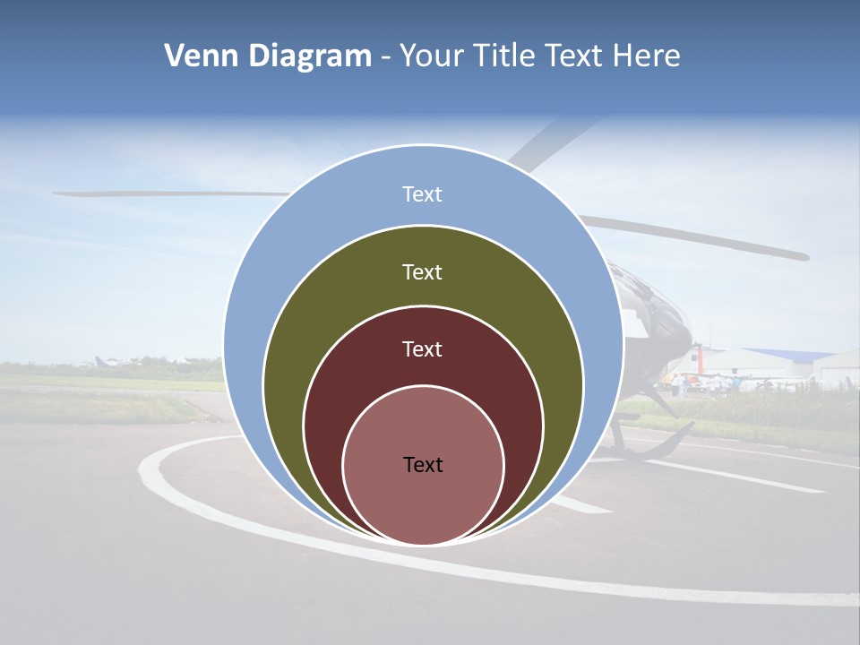 Helicopter Rotor Outdoor PowerPoint Template