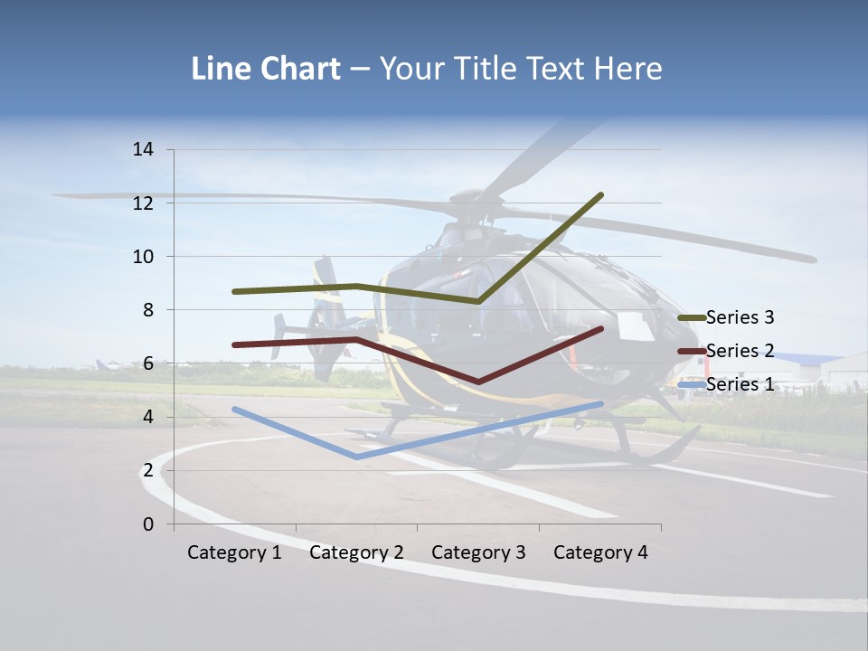 Helicopter Rotor Outdoor PowerPoint Template