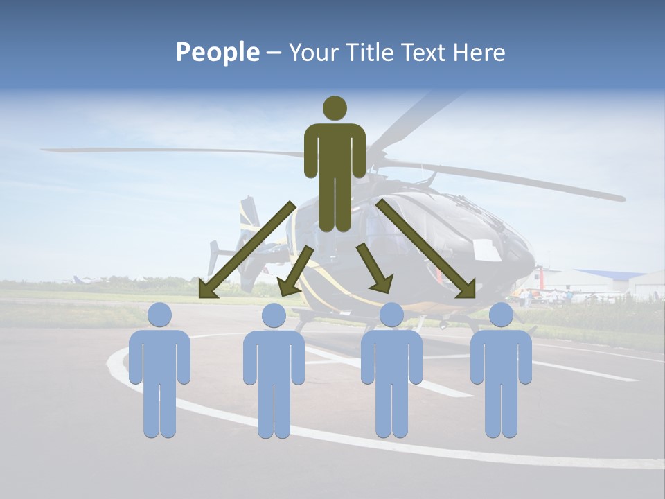 Helicopter Rotor Outdoor PowerPoint Template