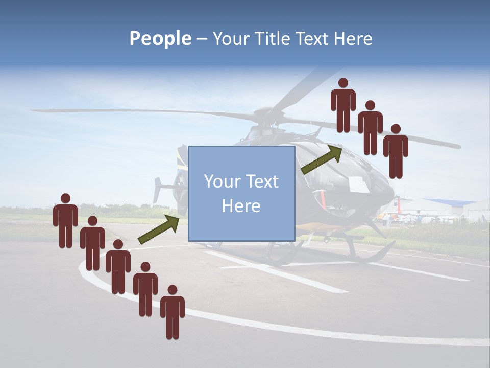 Helicopter Rotor Outdoor PowerPoint Template