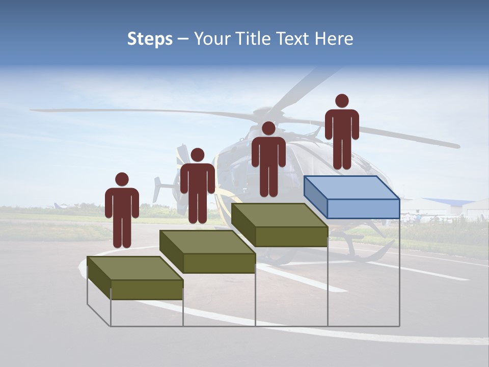 Helicopter Rotor Outdoor PowerPoint Template