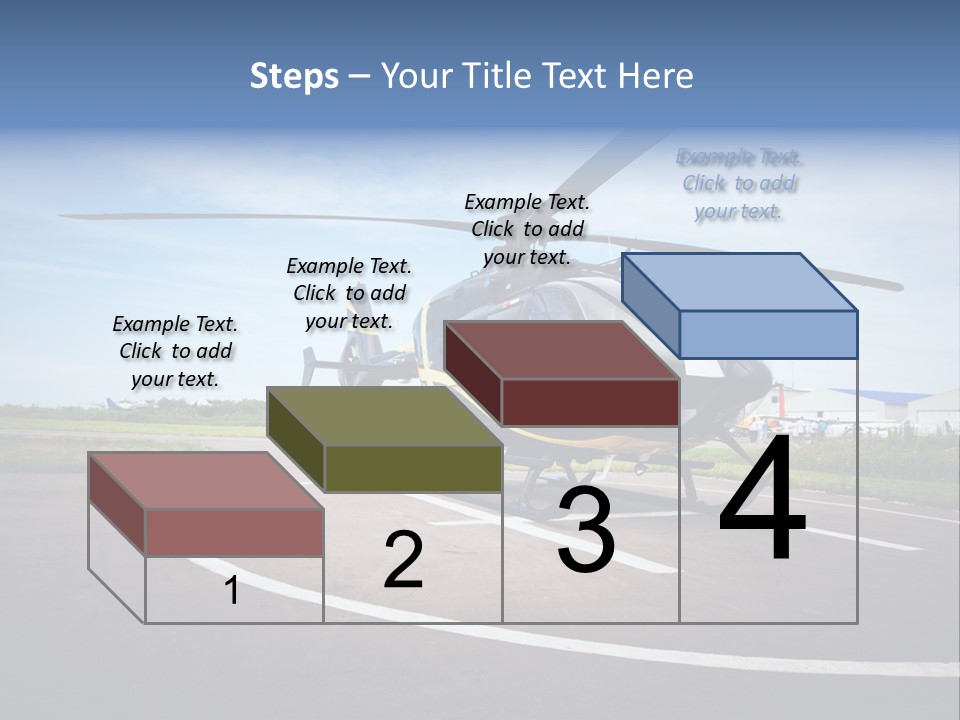 Helicopter Rotor Outdoor PowerPoint Template