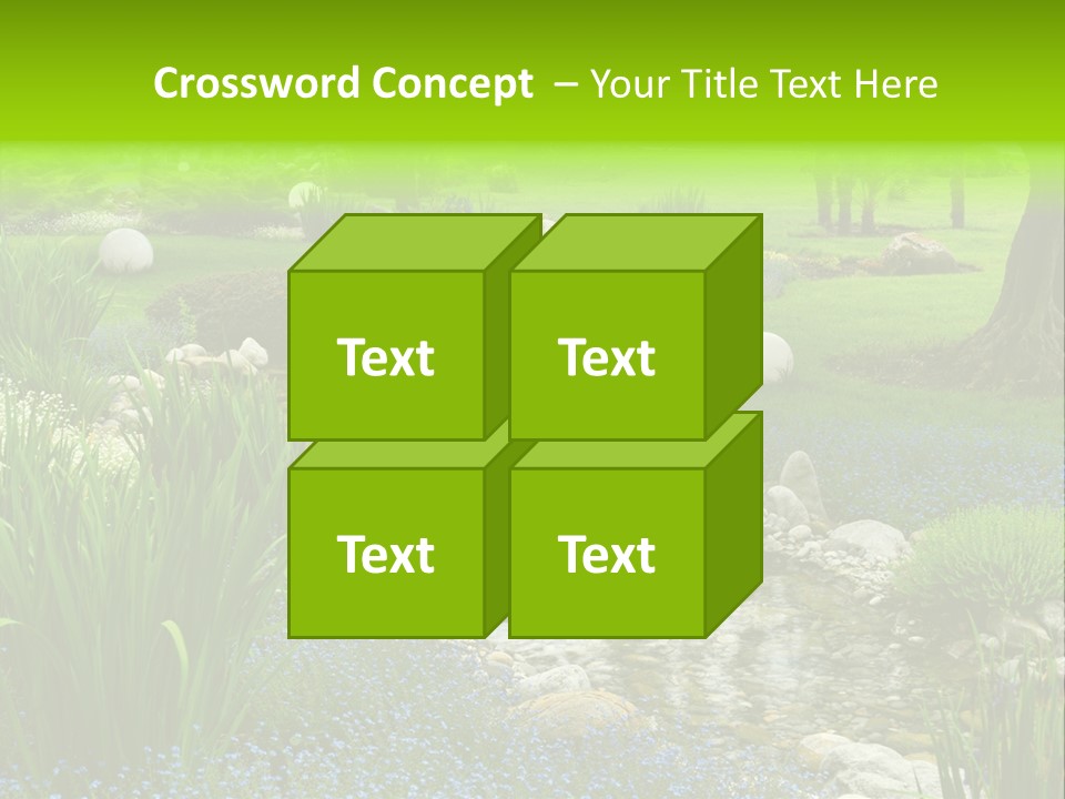 Leaf Spiritual Tree PowerPoint Template