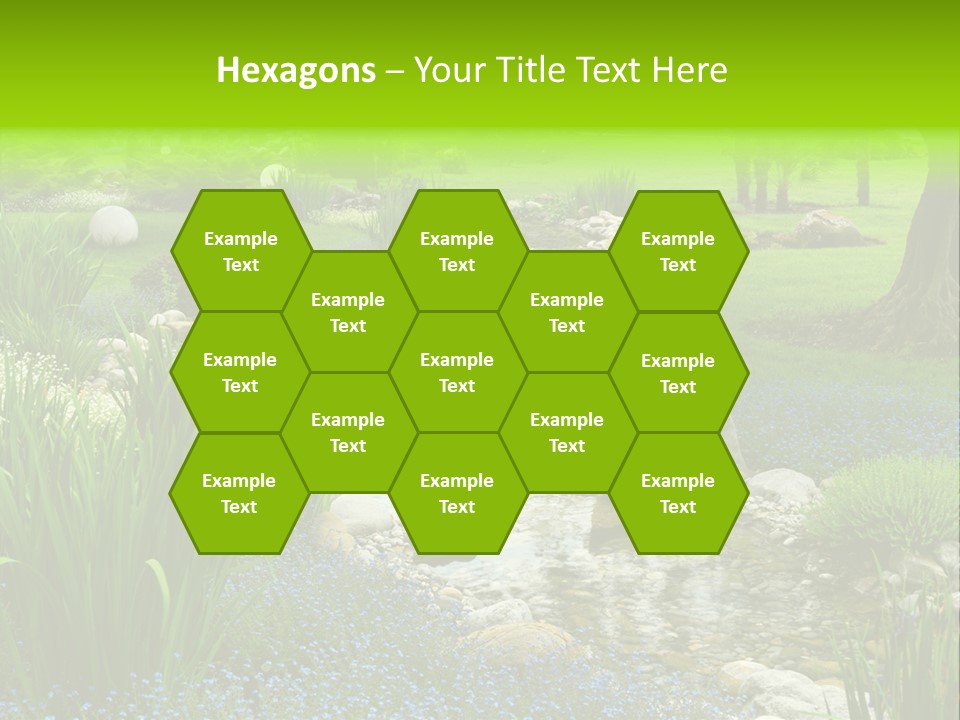 Leaf Spiritual Tree PowerPoint Template