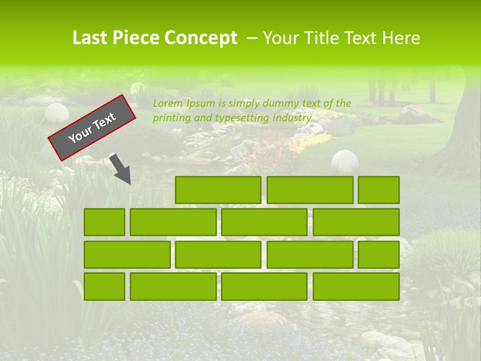 Leaf Spiritual Tree PowerPoint Template