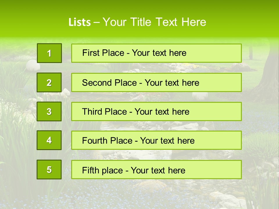 Leaf Spiritual Tree PowerPoint Template