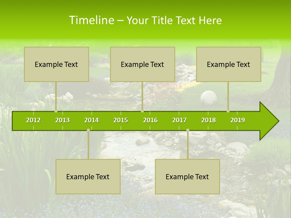 Leaf Spiritual Tree PowerPoint Template