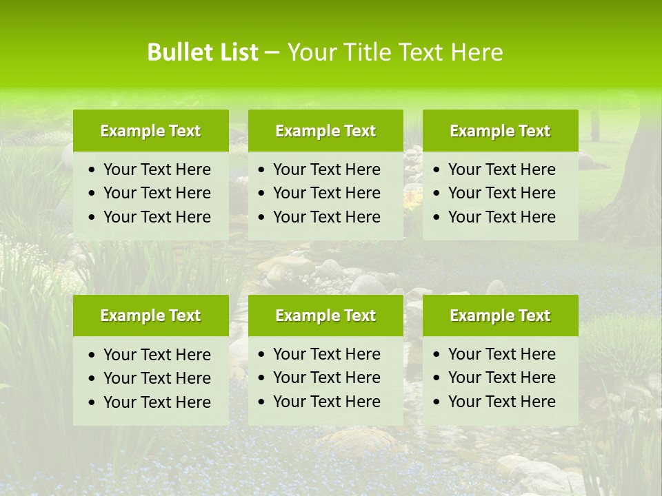 Leaf Spiritual Tree PowerPoint Template