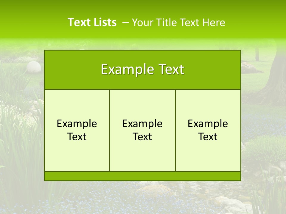 Leaf Spiritual Tree PowerPoint Template