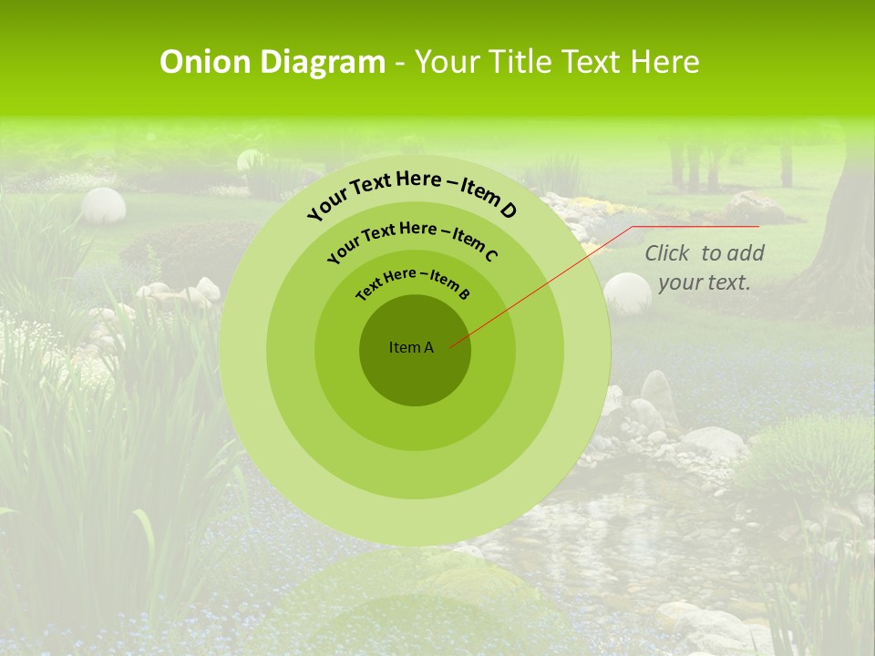 Leaf Spiritual Tree PowerPoint Template