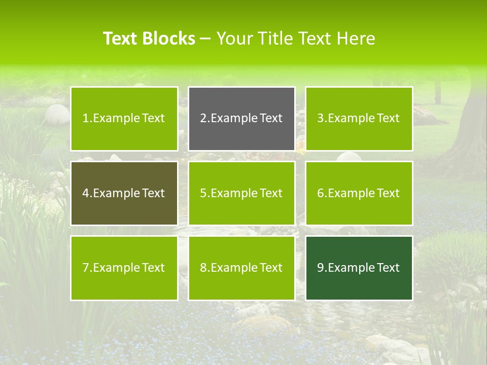 Leaf Spiritual Tree PowerPoint Template