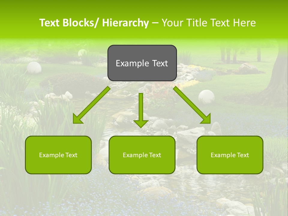 Leaf Spiritual Tree PowerPoint Template