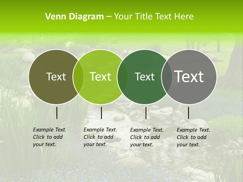 Leaf Spiritual Tree PowerPoint Template