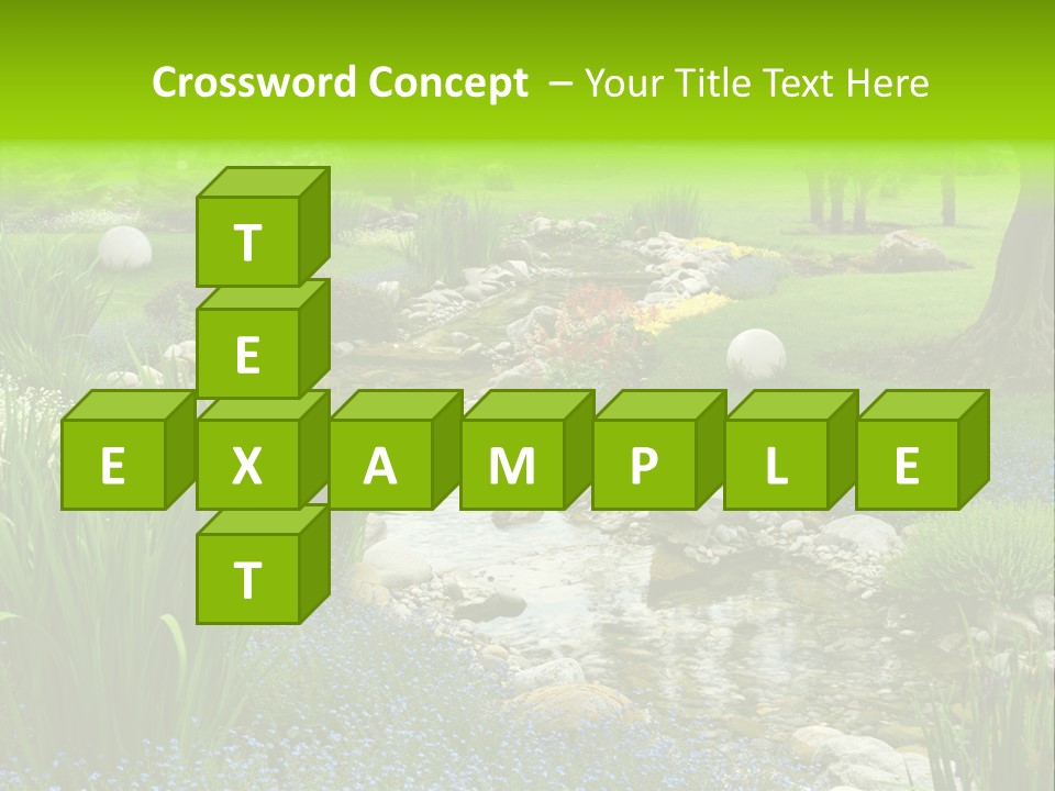 Leaf Spiritual Tree PowerPoint Template