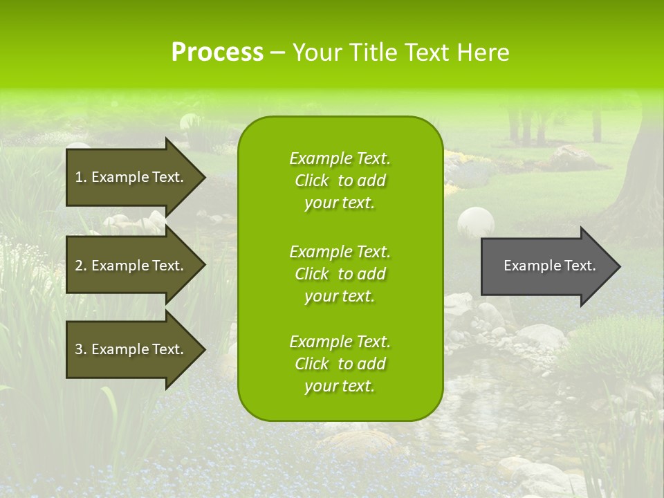 Leaf Spiritual Tree PowerPoint Template