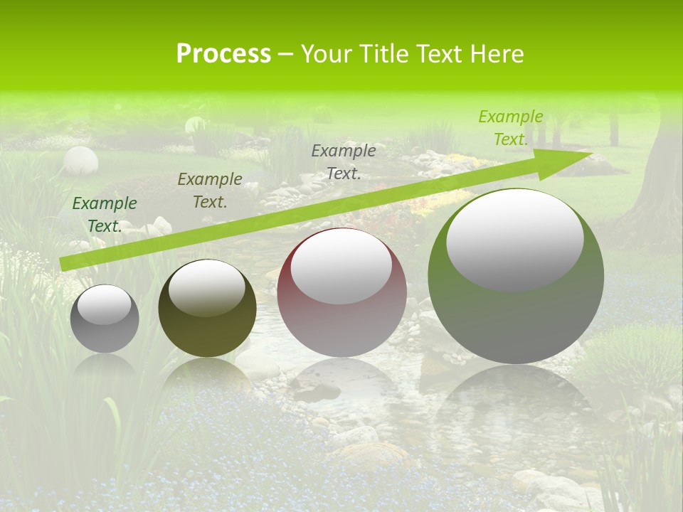 Leaf Spiritual Tree PowerPoint Template