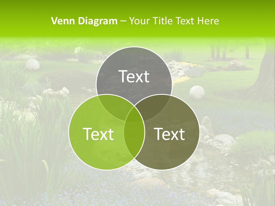 Leaf Spiritual Tree PowerPoint Template