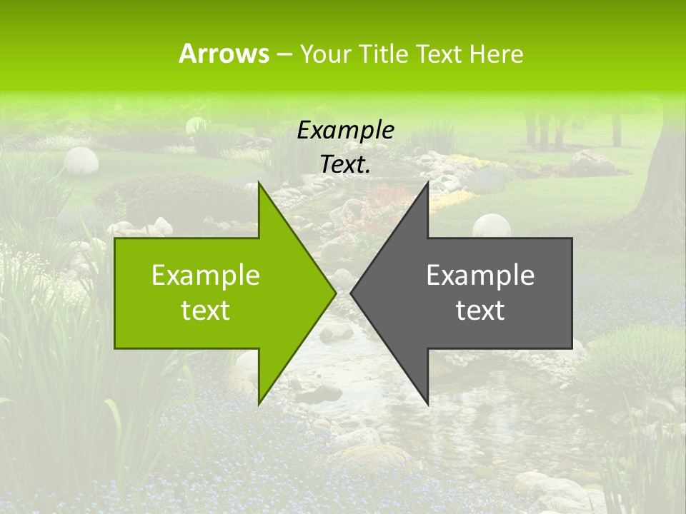 Leaf Spiritual Tree PowerPoint Template
