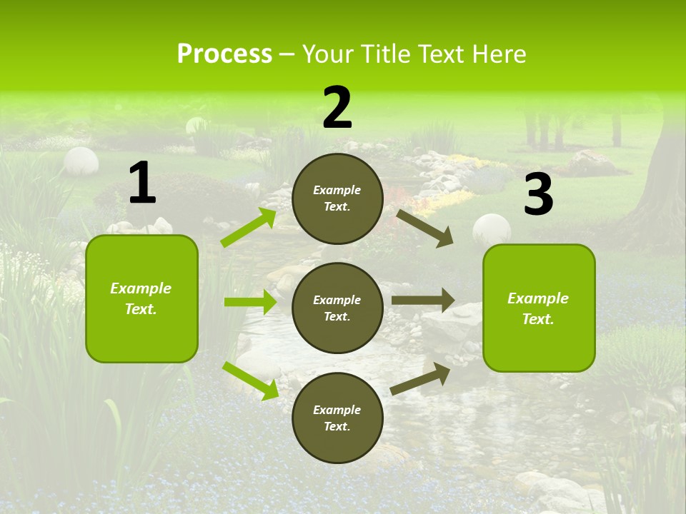Leaf Spiritual Tree PowerPoint Template
