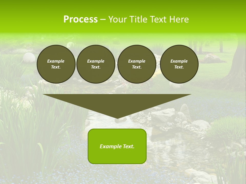 Leaf Spiritual Tree PowerPoint Template