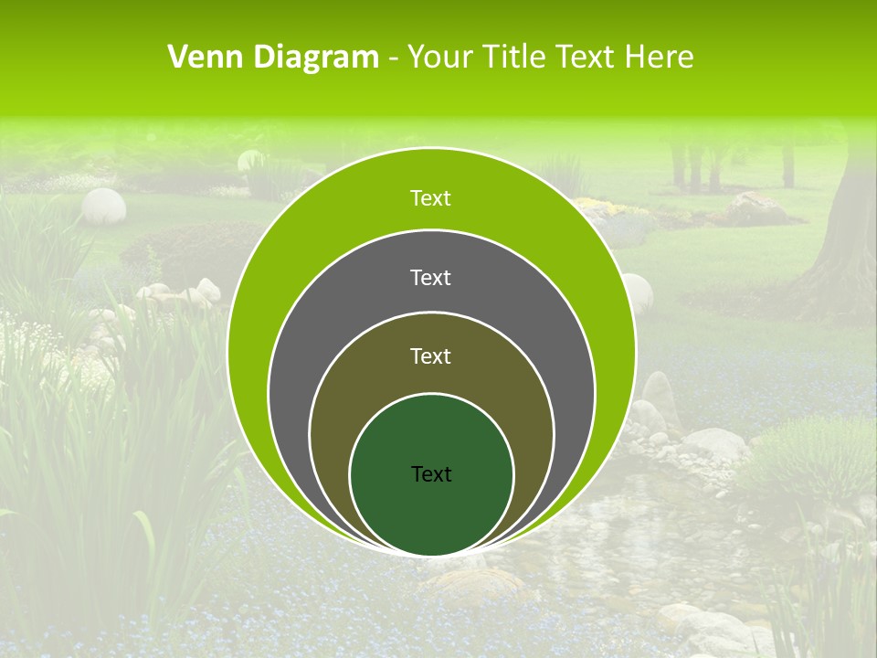 Leaf Spiritual Tree PowerPoint Template