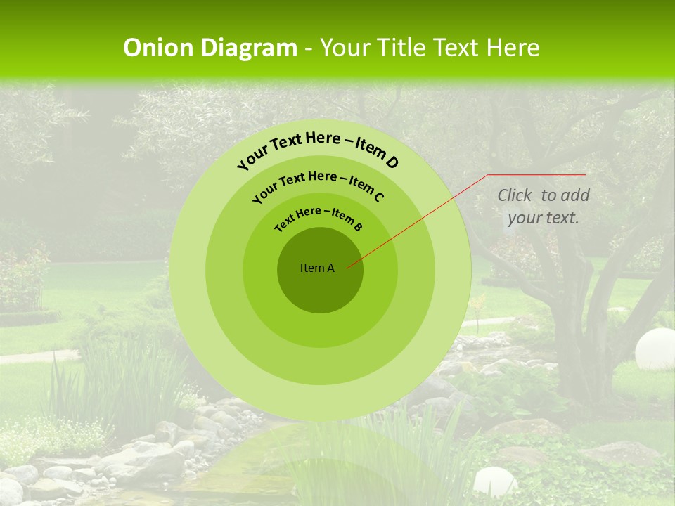 Plant Japanese Water PowerPoint Template