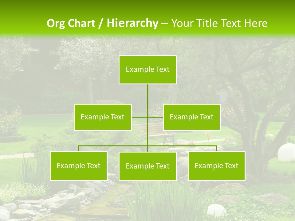 Plant Japanese Water PowerPoint Template