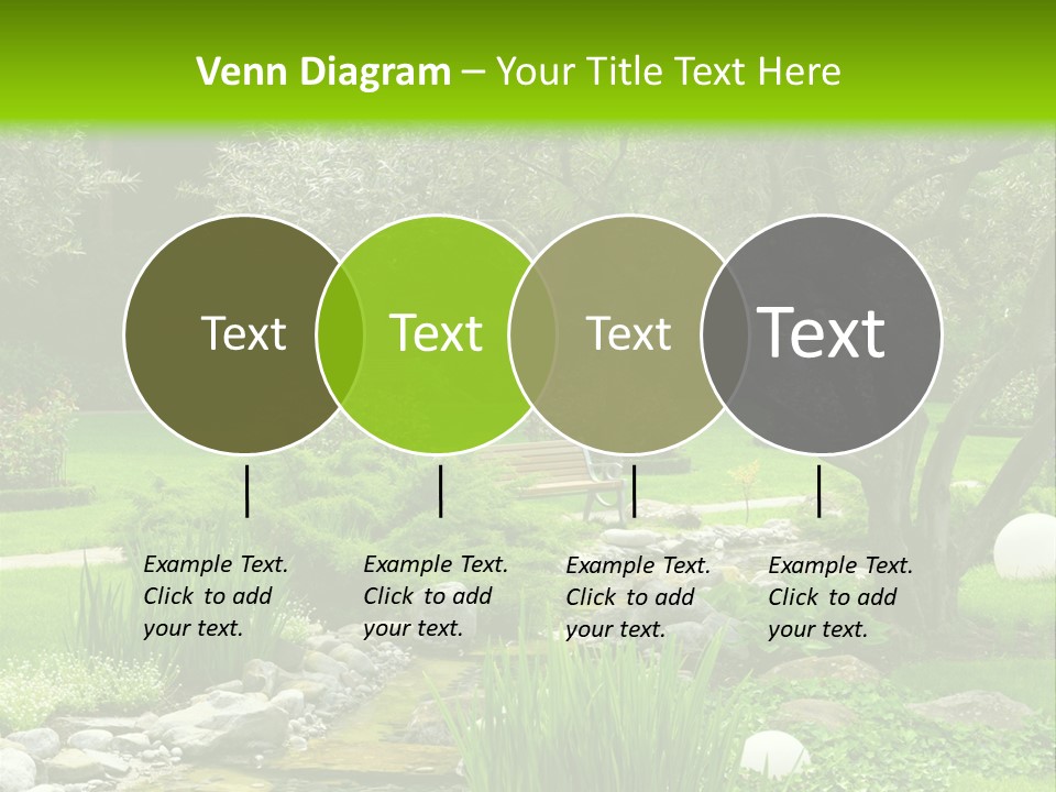 Plant Japanese Water PowerPoint Template